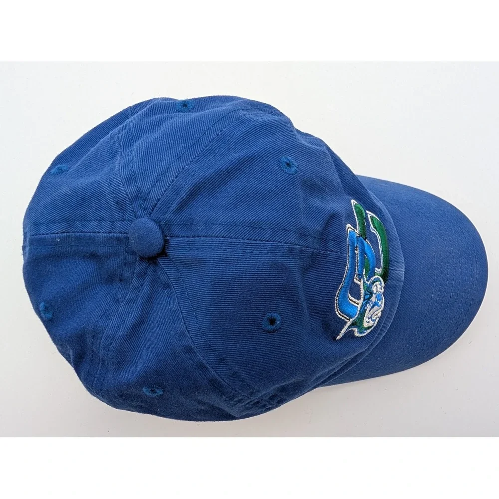 47 Brand GEORGIA COLLEGE & STATE BOBCATS Royal Blue Strapback Dad Hat EUC